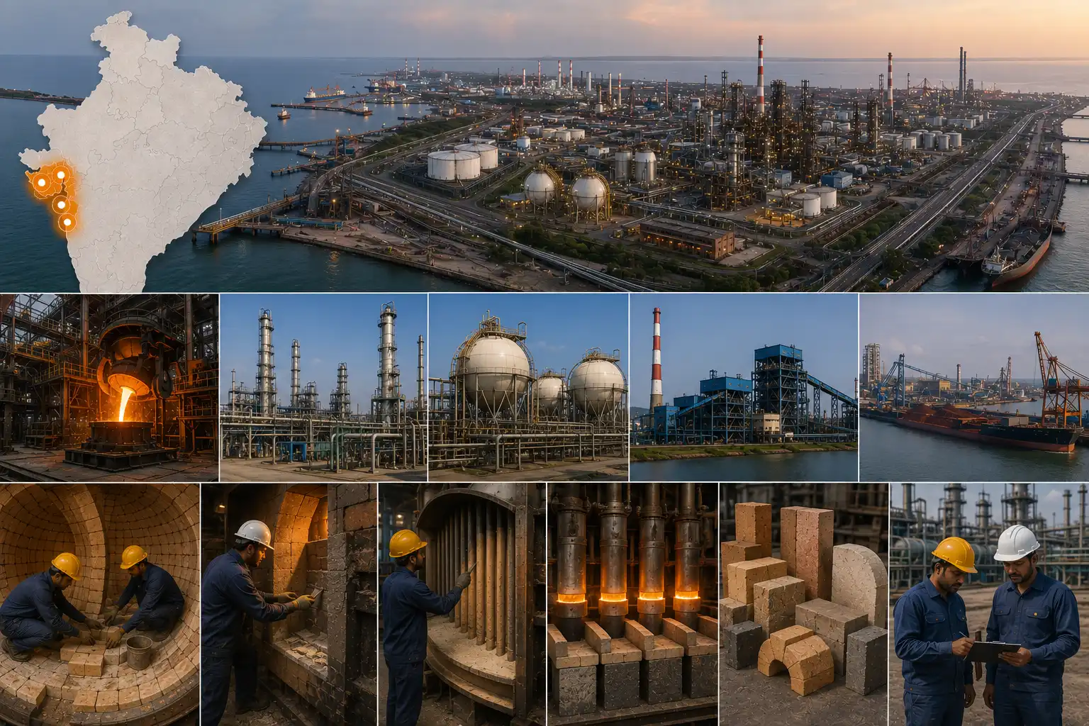 Hazira – Dahej – Bharuch – Mundra