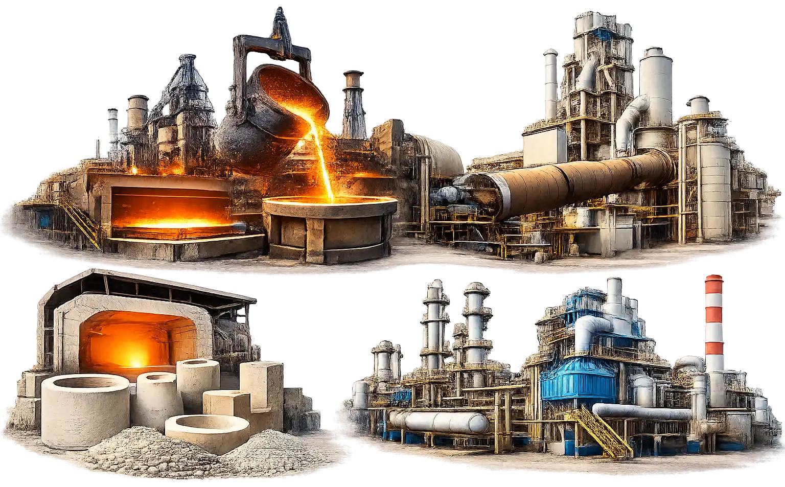 Karnataka's Industrial Clusters and Where Castables Are Used